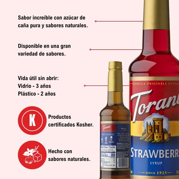 siropes torani frutales